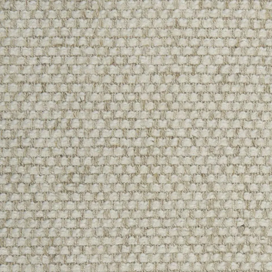 Canapea cu bază din sticlă extra-clară și șezut din material fabricat în Italia - Rory Viadurini