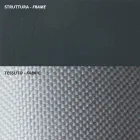 Canapea de exterior cu 2 locuri din otel galvanizat Made in Italy - Selvaggia Viadurini