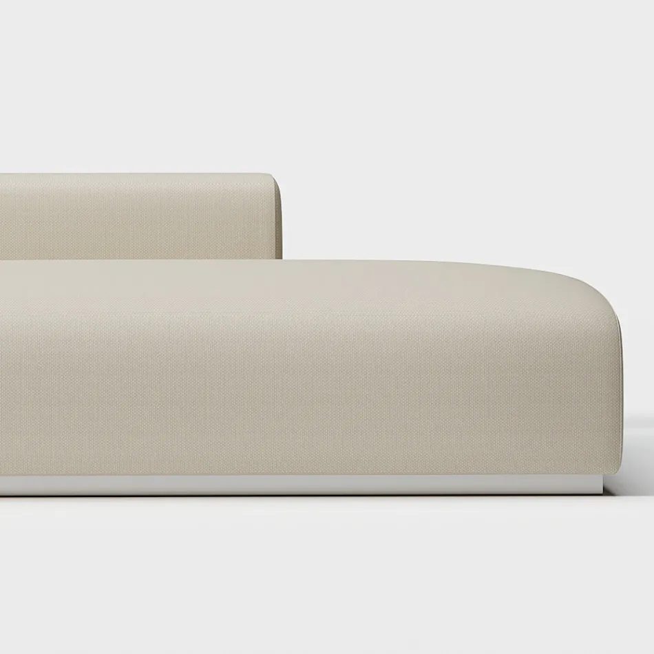 Canapea de exterior modulara din placaj marin Made in Italy - Bahias Viadurini