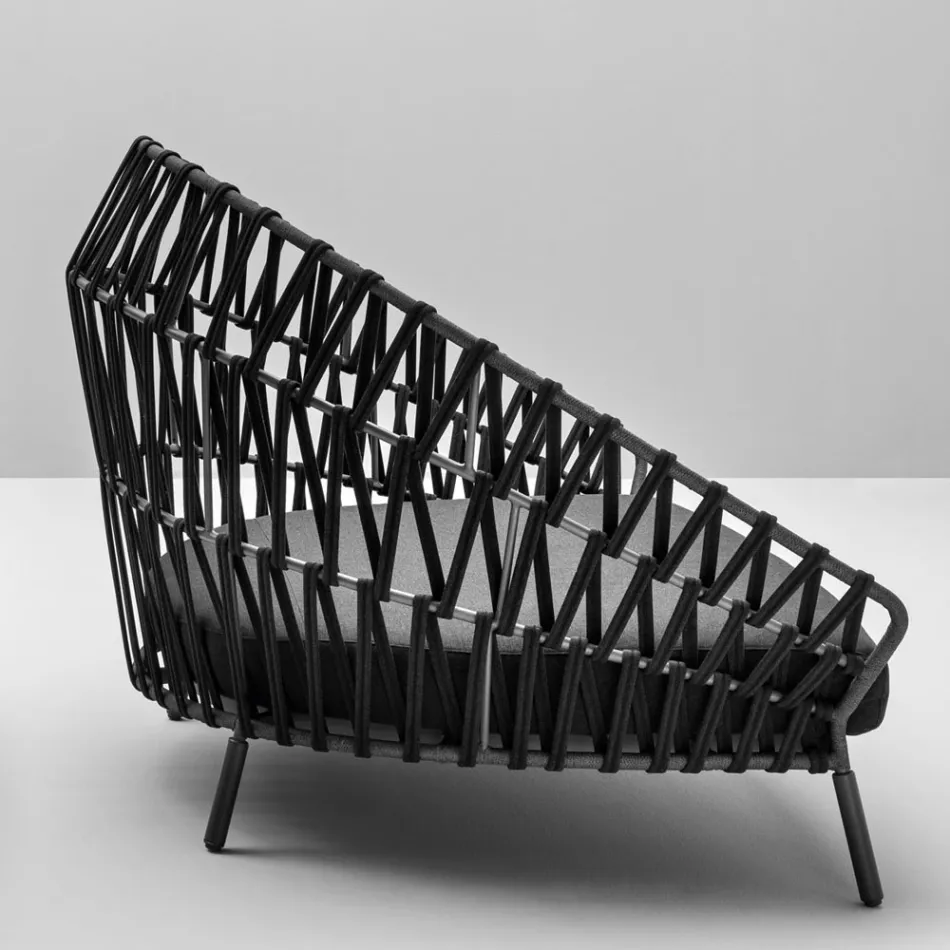 Canapea de exterior cu perne incluse Made in Italy - Emmacross by Varaschin Viadurini