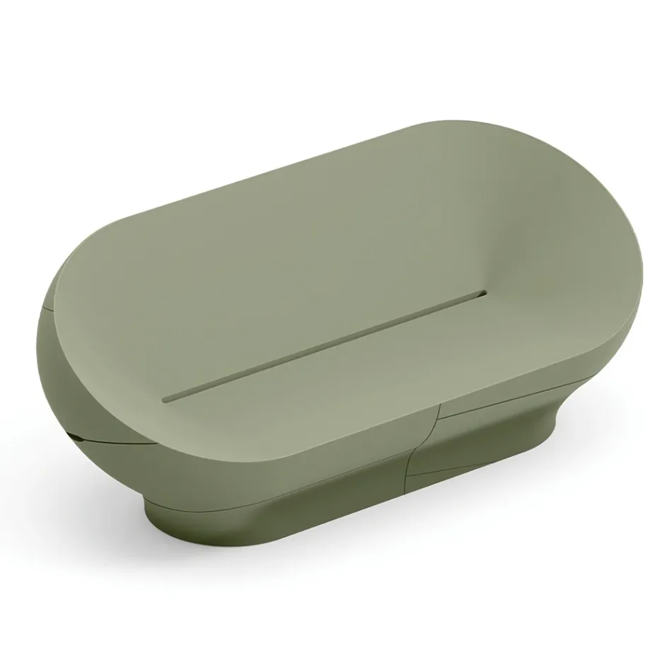 Canapea de exterior din polietilenă disponibilă în diverse culori - Prosop Viadurini