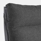 Canapea de exterior din țesătură și aluminiu cu spătar înclinat - Nathy Viadurini