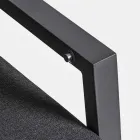 Canapea de exterior din țesătură și aluminiu cu spătar înclinat - Nathy Viadurini