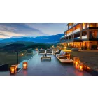 Modernă canapea Varaschin Bali în aer liber cu perne căptușite Viadurini