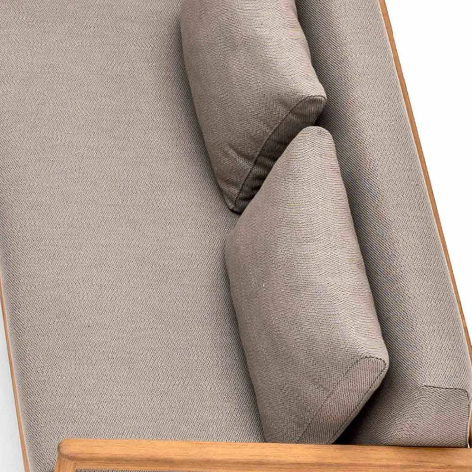 Modernă canapea Varaschin Bali în aer liber cu perne căptușite Viadurini