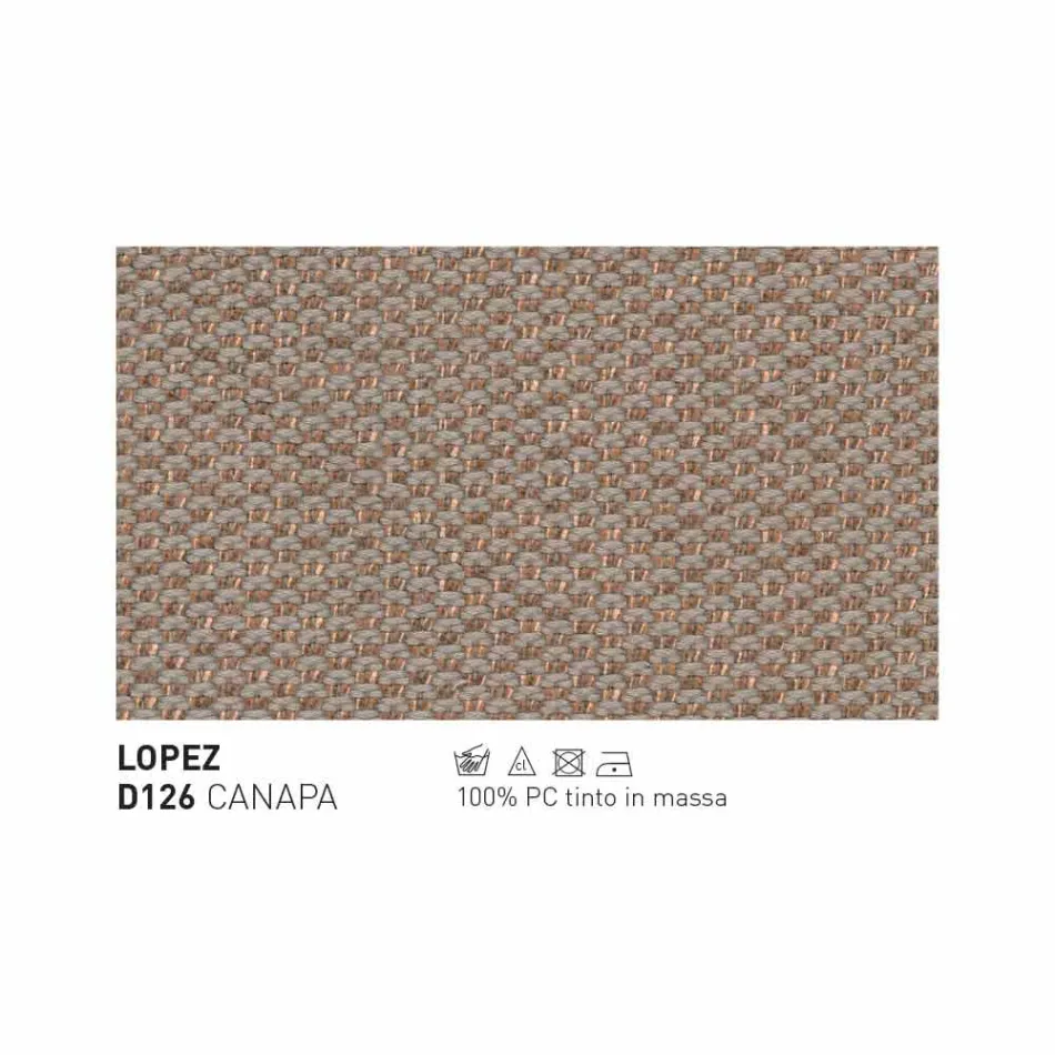 Modernă canapea Varaschin Bali în aer liber cu perne căptușite Viadurini