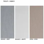 Perne pentru canapea de grădină cu 3 locuri incluse în oțel Made in Italy - Brienne Viadurini