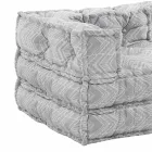 Canapea etnică cu două locuri din grădină din material hidrofug - Shamo Viadurini