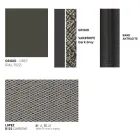 Canapea de gradina din aluminiu Made in Italy - Emmacross by Varaschin Viadurini