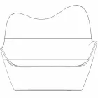 Design modern din polietilenă pentru canapele de grădină Sabinas de Vondom Viadurini