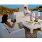 Jut de canapea de gradina Vondom, in rasina din polietilena, design Viadurini