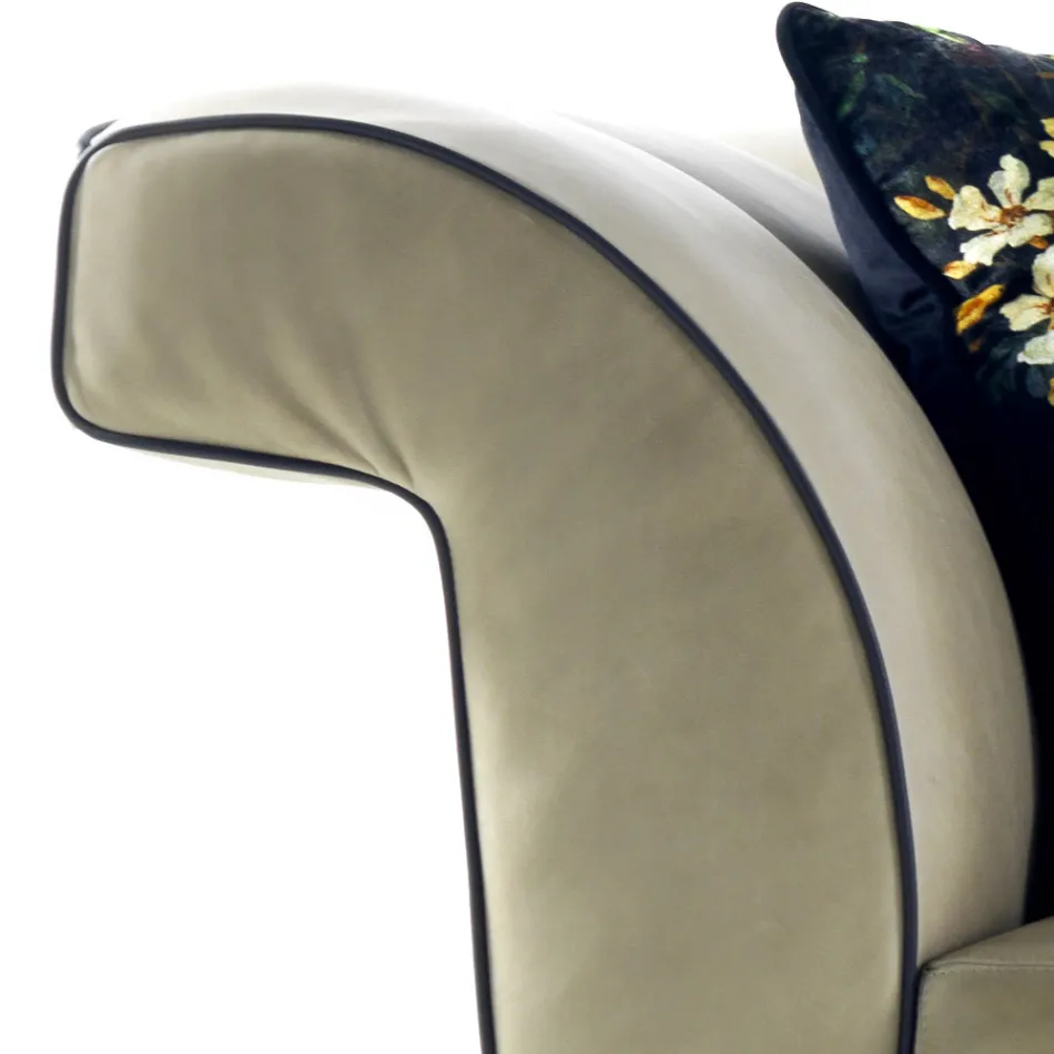 Proiectați 3 canapele tapițate de Grilli Shell realizate manual în Italia Viadurini