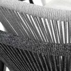 Canapea de grădină din două locuri, din aluminiu și țesătură - Smart By Varaschin Viadurini