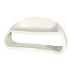 Canapea cu două locuri pentru interior sau exterior din polietilenă Made in Italy - dublu Viadurini