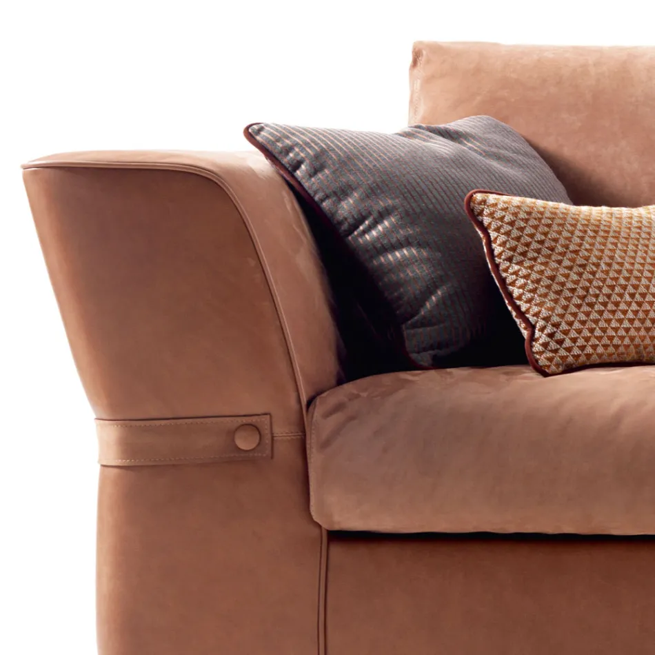 Grilli Joe, fabricat în Italia, cu 3 canapele tapițate Viadurini