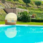 insulă canapea grădină relaxantă cu Hector a făcut țesut manual, design modern Viadurini