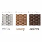 insulă canapea grădină relaxantă cu Hector a făcut țesut manual, design modern Viadurini