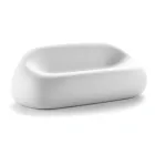 Canapea de exterior modernă din polietilenă de design Made in Italy - Ervin Viadurini