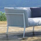 Canapea modernă pentru design detașabil în exterior sau interior Fabricat în Italia - Carmine Viadurini