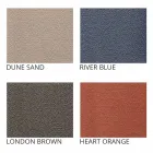 Canapea exterioară 2 locuri din material sau piele - Mara by Slide Viadurini