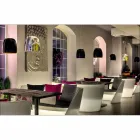 Slide Rap design canapea interioară din polietilenă fabricată în Italia Viadurini