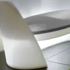 Slide Rap design canapea interioară din polietilenă fabricată în Italia Viadurini