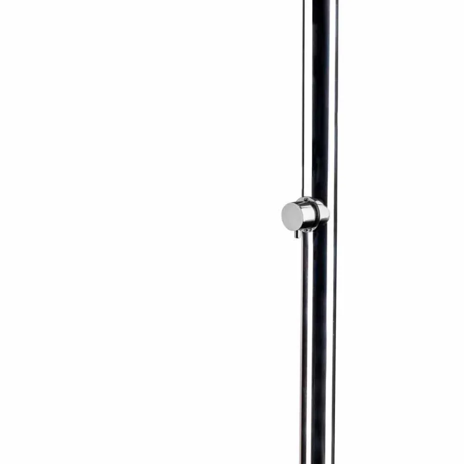 Duș de grădină cu cap de duș încorporat din oțel inoxidabil Fabricat în Italia - Yuki Viadurini