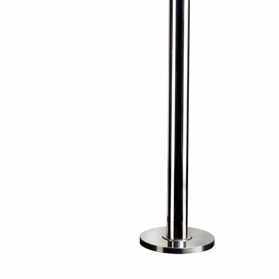 Duș de grădină cu cap de duș încorporat din oțel inoxidabil Fabricat în Italia - Yuki Viadurini