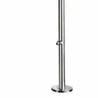 Duș de grădină din oțel inoxidabil cromat cu mașină de spălat picioare Made in Italy - Modeo Viadurini