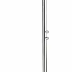 Duș exterior din oțel cu spălare picioare și temporizator Fabricat în Italia - Modeo Viadurini