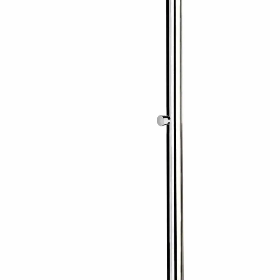 Duș de exterior din oțel inoxidabil cu robinet temporizat Fabricat în Italia - Modeo Viadurini