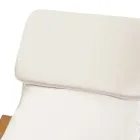 Leagăn de interior realizat din lemn de mesteacăn și țesătură - Abissi Viadurini