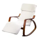 Leagăn de interior realizat din lemn de mesteacăn și țesătură - Abissi Viadurini