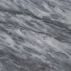 Două coafuri din marmură albă și gri cu plută fabricată în Italia - Jessa Viadurini