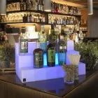 Expozant de sticle cu trei trepte Made in Italy - Capo Viadurini