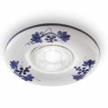 Spot încastrat rotund din ceramică vintage decorată manual - Pescara