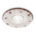 Reflector încastrat decorat ceramic rotund Ferroluce Pescara