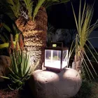 Spot LED decorativ de exterior din Aluminiu Alb sau Corten - Bettina Viadurini