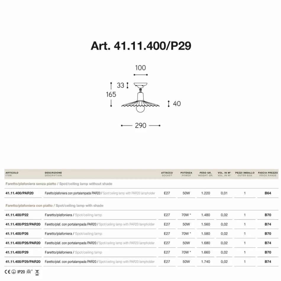 Încastrată lumina plafon din alamă antic Owl Viadurini