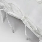 Fata de perna din in cu Dantela Armonia si Sireturi Pudra sau Spate - Masone Viadurini