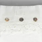 Fata de Perna Patrata din In Dusty sau Retro cu Nasturi si Dantela Armonia - Sigle Viadurini