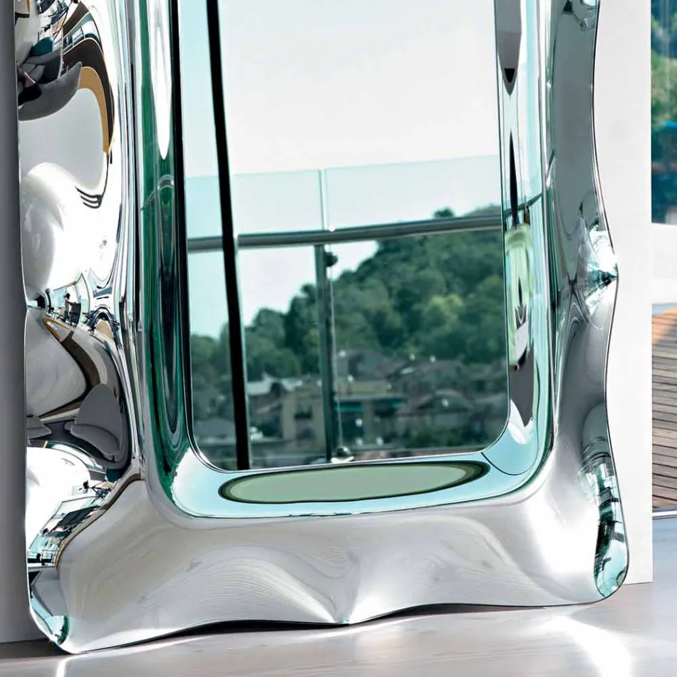 Oglindă de podea / perete Fiam Italia Dorian 202x105cm fabricată în Italia Viadurini