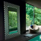 Oglindă modernă de perete / podea Fiam Italia Pop 216x116cm fabricată în Italia Viadurini