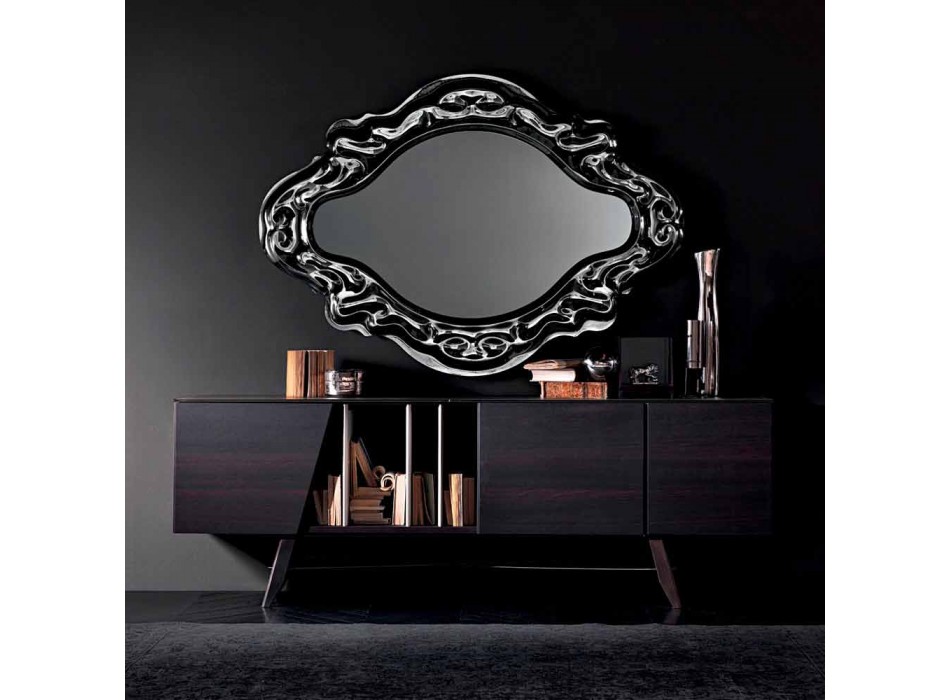 Fiam Veblèn Nouă oglindă de perete cu design modern, fabricată în Italia Viadurini