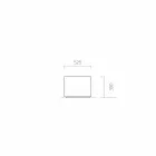 Mașină de grădinărit cu design rotund / dreptunghiular din oțel Made in Italy - Philly Viadurini