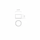 Mașină de grădinărit cu design rotund / dreptunghiular din oțel Made in Italy - Philly Viadurini