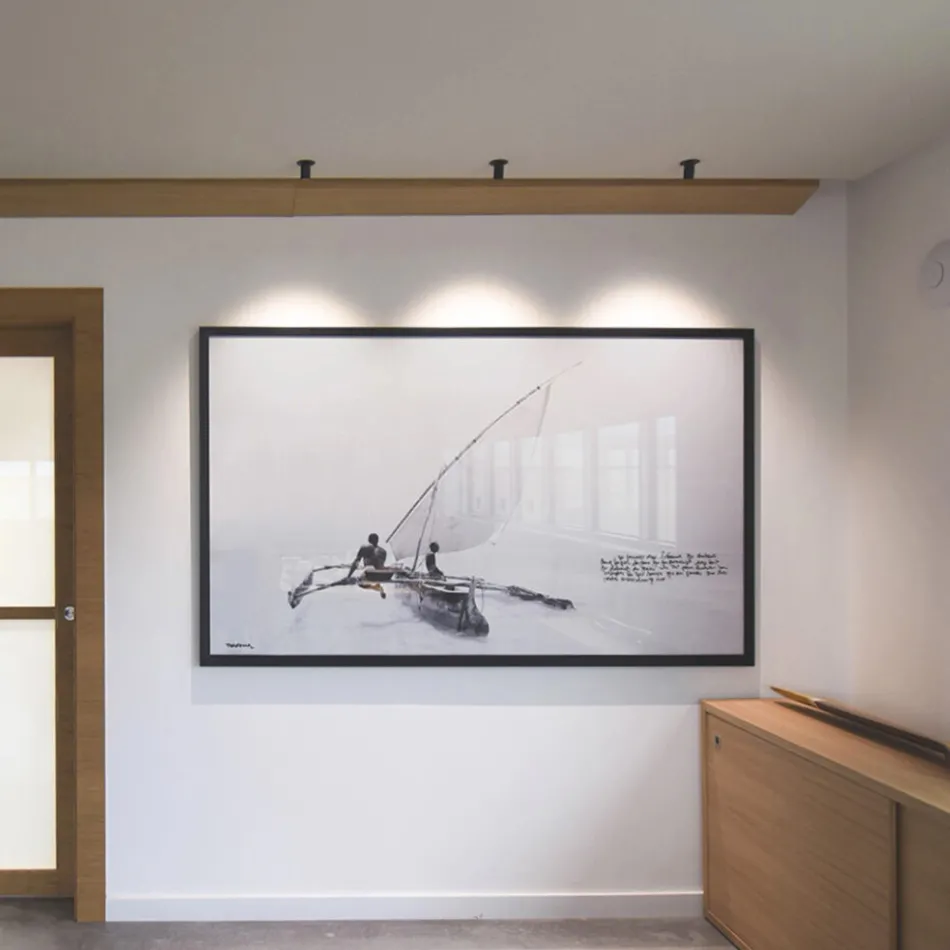 Plafoniera Led Ajustabila Fotoproiector din Aluminiu 4 Piese - Etrusca Viadurini