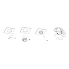 Plafoniera Led Reglabila Fotoproiector din Aluminiu 4 Piese - Etrusca Viadurini