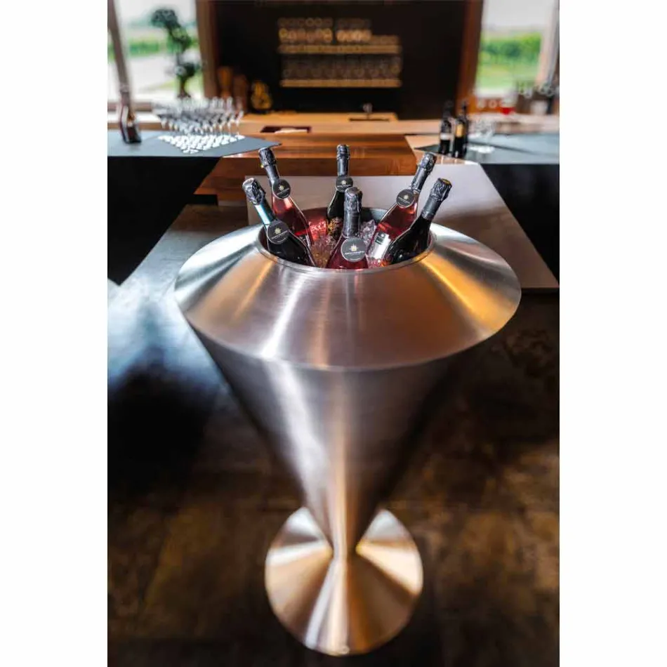 Pardoseală modernă din finisaj satinat de oțel Fabricat în Italia - Astana Viadurini