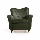 Fratelli Boffi Leonie design scaun tapitat, înapoi capitonnè Viadurini